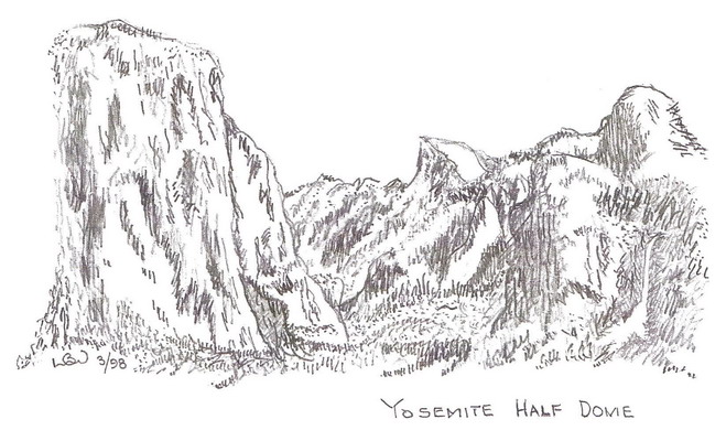 valley sketch